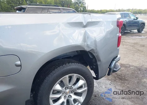 2025 Chevrolet Silverado 1500 2Wd Short Bed Custom from USA, damaged, VIN 1GCPABEKXSZ107556